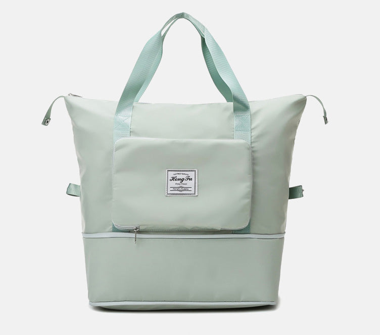 Large Capacity Folding Travel Bags Gym Yoga Storage Shoulder Bag