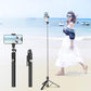 Wireless Bluetooth-compatible Selfie Stick Foldable Mini Tripod Shutter Remote Control for Ios Android